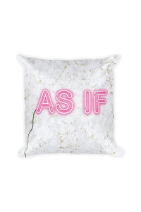 As If Throw Pillow