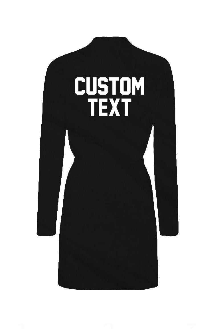 Custom Text Robe