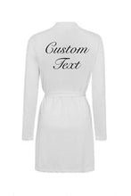 Custom Text Robe